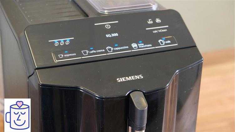 Siemens EQ.300 Bedienfeld